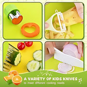 Montessori Kids Cooking Set: 13-Piece Kitchen Tools for Little Chefs