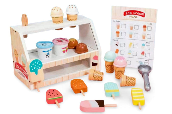 Montessori Ice Cream Shop - Wooden Toy for Imaginative Play