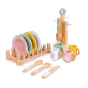 Montessori Wooden Kitchen Set - Pretend Play for Kids