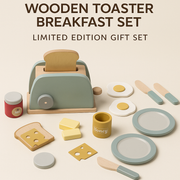 Montessori Wooden Toaster Breakfast Set – Limited Edition Gift Set
