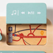 Montessori Busy Car Board - Cognitive Development Toy for Kids
