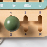 Montessori Busy Car Board - Cognitive Development Toy for Kids