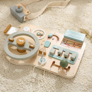 Montessori Busy Car Board - Cognitive Development Toy for Kids