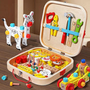 Montessori DIY Wooden Toolbox for Toddlers – Fun Learning Toy