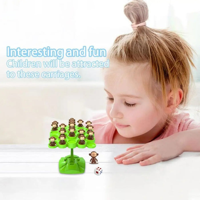Balancing Monkey Tree Game – Montessori Math & Puzzle Toy for Creative Thinking