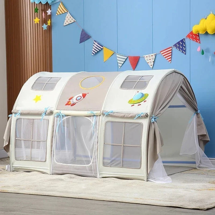 Large Kids Play House Tent – Indoor Castle with Window for Boys & Girls