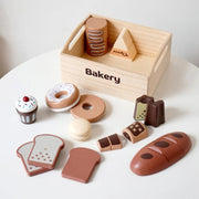 Montessori Magnetic Wooden Kitchen Play Set – Pretend Play Food Toys for Kids