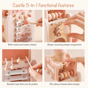 Montessori Baby Wooden Blocks Puzzle Selection – Multifunctional Early Learning Toy & Gift