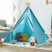 Montessori kids Teepee Tent – Portable Playhouse Wigwam for Children’s Indoor Fun