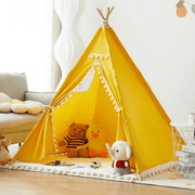 Montessori kids Teepee Tent – Portable Playhouse Wigwam for Children’s Indoor Fun
