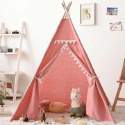 Montessori kids Teepee Tent – Portable Playhouse Wigwam for Children’s Indoor Fun