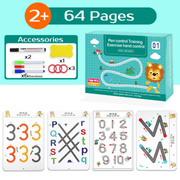 Montessori Pen Control & Shape Matching Toy – Educational Learning Set for Toddlers