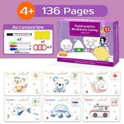 Montessori Pen Control & Shape Matching Toy – Educational Learning Set for Toddlers
